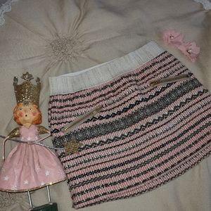 Pink nordic design skirt